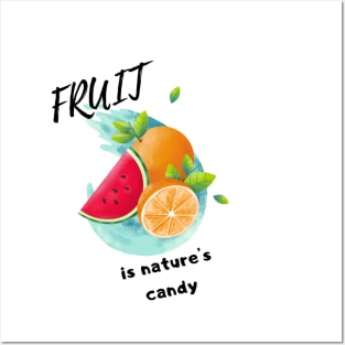 Fruit design t-shirt Posters and Art